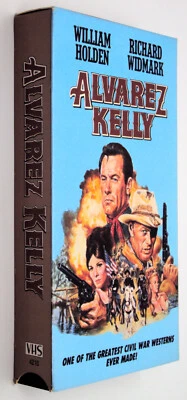 ALVAREZ KELLY VHS 1966 Civil War Western William Holden Ricahrd Widmark FS NR Foto 1 de 4