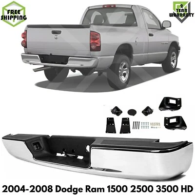Step Bumper Assembly For 2004-2008 Dodge RAM 1500 2500 3500 HD Foto 1 de 4