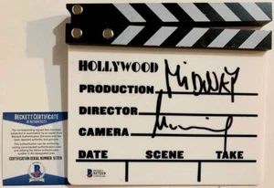 Roland Emmerich Signed Midway Clapperboard Autograph Director Beckett COA - Picture 1 of 1