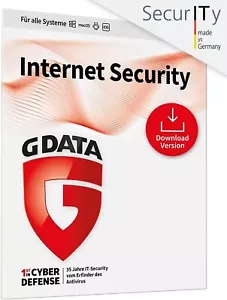 G DATA Internet Security 2025 3 PC 1 Jahr Multi Device SOFORT EMAIL GDATA - Bild 1 von 5