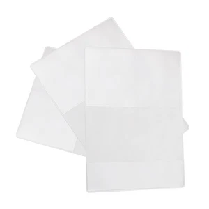 5 Pcs Passport Cover for ID Holder Transparent PVC Document Bag Travel Use - Picture 1 of 12