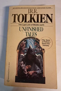 UNFINISHED TALES by J.R.R Tolkien Ballantine Books paperback - Picture 1 of 2