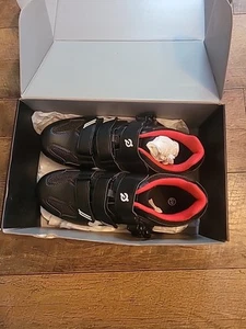 Peloton Cycling Shoes EU Size 40 Womens Size 9/Men Size 7 Black With Cleats - Picture 1 of 5