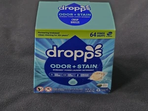 New! Power Dropps Laundry Detergent Box of 64 - Picture 1 of 4