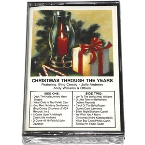 Christmas Through The Years (Cassette Tape 1988) Holiday Music NEW SEALED - Picture 1 of 4