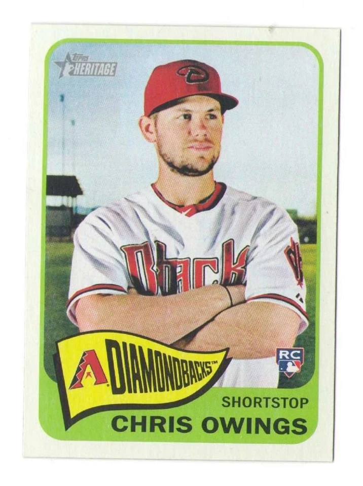 2014 Topps Heritage High Numbers - ARIZONA DIAMONDBACKS - Image 1 of 1