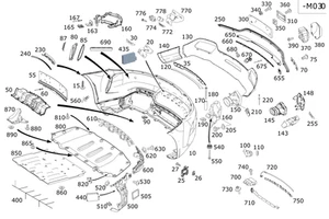 Genuine Mercedes-Benz Hexalobular Screw 000000-007478 - Picture 1 of 1