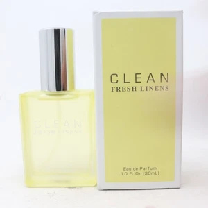 Fresh Linens by Clean Eau De Parfum 1oz/30ml Spray New With Box - Picture 1 of 1