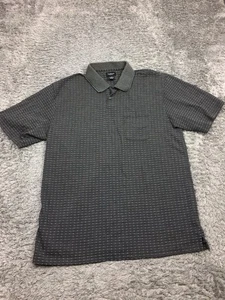 Polo Van Heusen uomo taglia XL grigia manica corta misto cotone - Foto 1 di 12