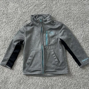 Abercrombie & Fitch Kids Size 3/4 A&F Sport Full Zip long sleeve Pullover Gray - Picture 1 of 7