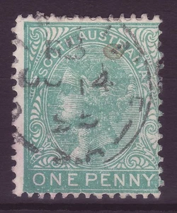 South Australia Klassik Königin Victoria One Penny gestempelt e079 - Picture 1 of 1