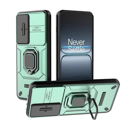 For OnePlus Nord 5, Phone Case Slide Camera Hybrid Armor Magnetic Stand Cover - Image 1 of 4
