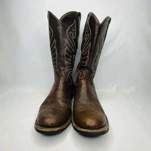 Loveless Custom Cowboy Boots Size 9.5 Brown - Picture 1 of 9