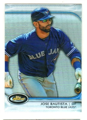 2012 Finest Refractors #60 Jose Bautista - BB - Image 1 of 2