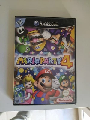 MARIO PARTY 4 NINTENDO GAMECUBE ORIGINAL PAL-ESPAÑA SIN MANUAL - Imagen 1 de 4