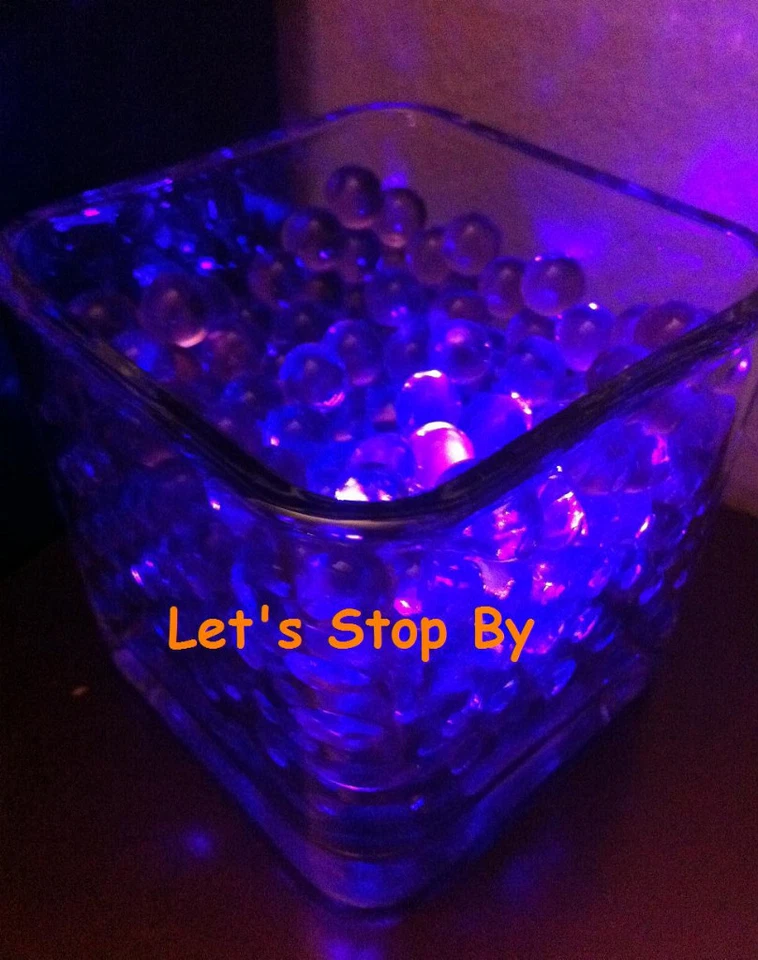 100g Round Deco Water Pearl Bead Storing Jel Gel Crystal Plant Wedding Make 2Gal - Image 1 of 2