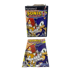 Sonic Mega Collection (Sony PlayStation 2, 2004) CASE & MANUAL ONLY - No Game - Picture 1 of 2