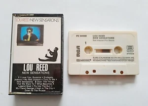 Lou Reed New Sensations RCA PK84998 Cassette Tape Album Europe 1984 - Picture 1 of 9