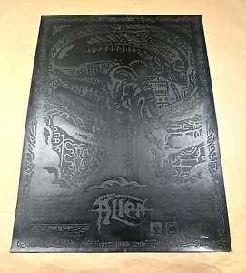 Alien Embossed Leather Print Movie Poster Bottleneck Drew Wise LAFD BNG mondo - Picture 1 of 9