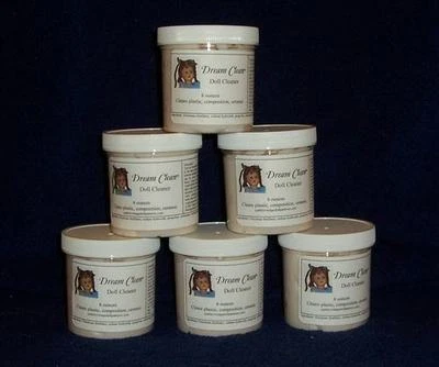 Dream Clean Doll Cleaner for Saucy Walker, Composition, Plastic Dolls - ONE JAR