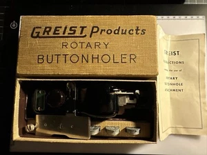 Vintage Greist Products Drehknopfloch sehr guter Zustand - Bild 1 von 10