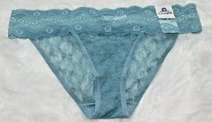 B TEMPT'D by WACOAL BRAGAS BIKINI AZUL ENCAJE Talla 8 XL - Imagen 1 de 8