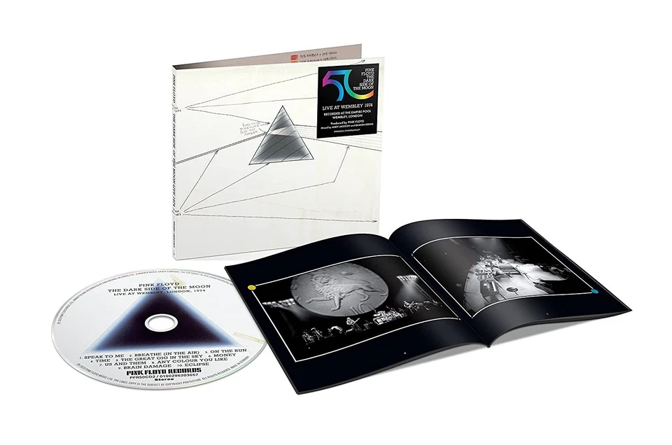 Pink Floyd - The Dark Side Of The Moon - Live At Wembley 1974 CD NEU OVP - Bild 1 von 1