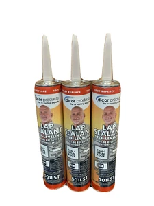 Dicor 501LST-1 Self-Leveling Lap Sealant Tan 10.3oz Tube for Roof Repair(3-Pack) - Bild 1 von 2