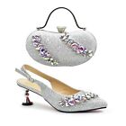 Fashion Italian Fashion Shoes Women Party Shoes And Bags Set With Matching Bag