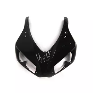 Gloss Black Upper Front Fairing Cowl Nose for Honda CBR1000RR 2006 2007 06 07 - Picture 1 of 1