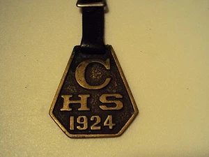 Carthage High School 1924 / Carthage NY / Watch Fob - Picture 1 of 3