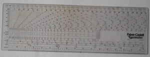 REGLA FABER CASTELL - TYPOMETRO # 1657 - Imagen 1 de 1