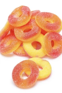 Jovy Gummy Peach Rings Gummies 5lbs - Picture 1 of 4