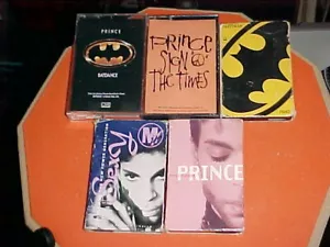 Prince 5- Cassette Singles Warner Bros 1990's - Picture 1 of 1