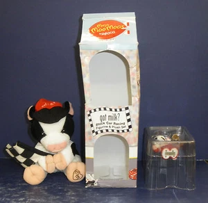 Enesco Mary's Moo Moos 780626 Nascar Got Milk Stock Car & Plush New in Box - Picture 1 of 8