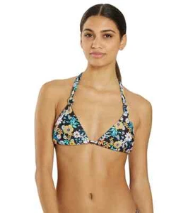 O'neill Tatum Thalia Floral Triangle Bikini Top Size Medium 1245 - Picture 1 of 2