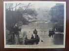 Berlin, Tiergarten, Ruderboot, Partie, Abbildung picture clipping, 1901
