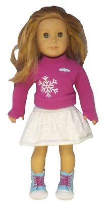 Mia St Claire American Girl Doll Pro Ice Skater 2008 Exclusivo clavos pintados Foto 1 de 4