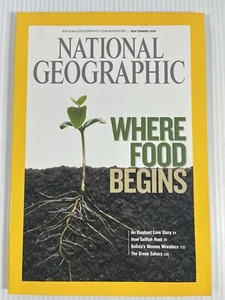 National Geographic Magazine Back Issue 2008 September Where Food Begins Sahara  - Picture 1 of 3