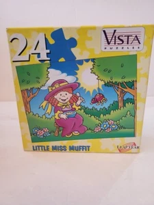 Vista Little Miss Muffit 24 Piece Jigsaw Puzzle 8.25" x 11" Leap Year Publishing - Picture 1 of 6