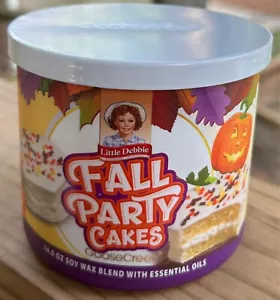 Goose Creek Fall Party Cakes 14.5oz 3-Wick Candle - Picture 1 of 2