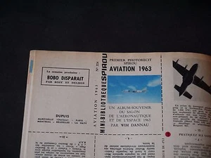 JOURNAL DE SPIROU N°1348 + MINI RÉCIT 204 AVIATION 1963 - Picture 1 of 2
