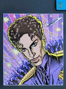Prince Caricature Illustration Magazine Clipping - Picture 1 of 2
