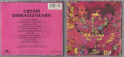 Cream - Disraeli Gears CD POLYDOR EARLY USA PDO PRESS 823636-2 - Image 1 of 4