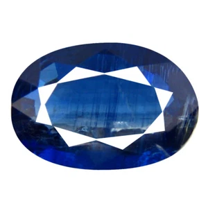 2.08 ct AA+ Marvelous Oval Shape (10 x 7 mm) Blue Kyanite Natural Gemstone - Picture 1 of 1