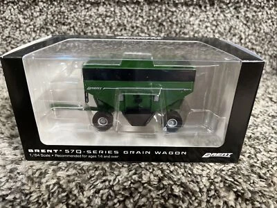 2023 SpecCast 1/64 Brent 57Q Series Grain Wagon NEW!! GREEN - Image 1 of 3