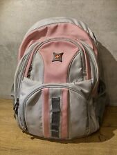 Swissgear By Wenger Laptop Backpack Pink / Grey Large Multi Functional