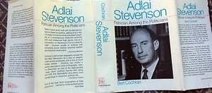 Adlai Stevenson by Bert Cochran HC DJ 1st Ed. Very Good Condition (1969) - Picture 1 of 12