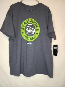 Fanatics Men’s NWT Seattle Seahawks Short Sleeve Tee Athletic Navy Size XL - Picture 1 of 7