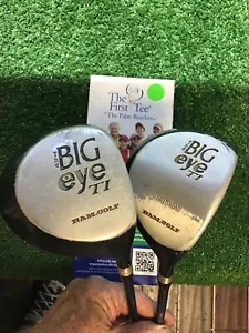 Ram The Big Eye Woods Set Driver and 3 Wood Regular Graphite Shafts - Picture 1 of 8